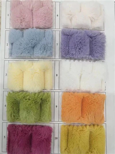 Tecido de pelúcia puro